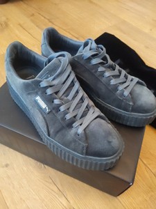 Puma x BUDGET por Rihanna ante Gris Zapatillas De Plataforma Creeper UK 6  EU 39 | eBay