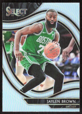 2020-21 2749E Panini Select SILVER PRIZM Jaylen Brown Boston Celtics #236