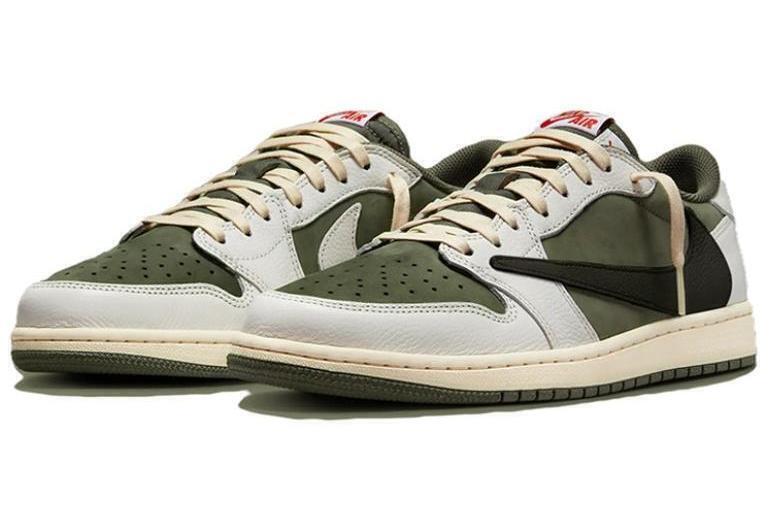 Size 9 - Travis Scott x Air Jordan 1 Retro OG SP Low Reverse Olive