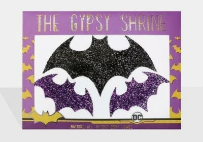 THE GYPSY SHRINE DC Batgirl Batman Glitter Body Art Festival Carnival Pride Fancy Dress