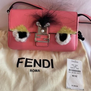 fendi micro monster baguette price