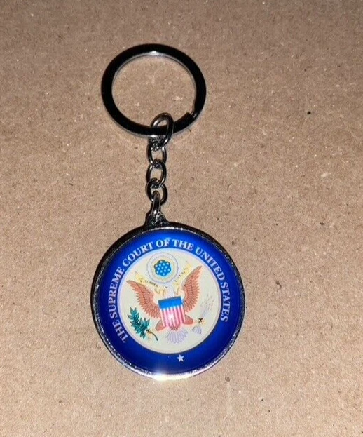 Porte clés Key Chain logo EAGLE de la Cour Suprême des États Unis d'Amérique