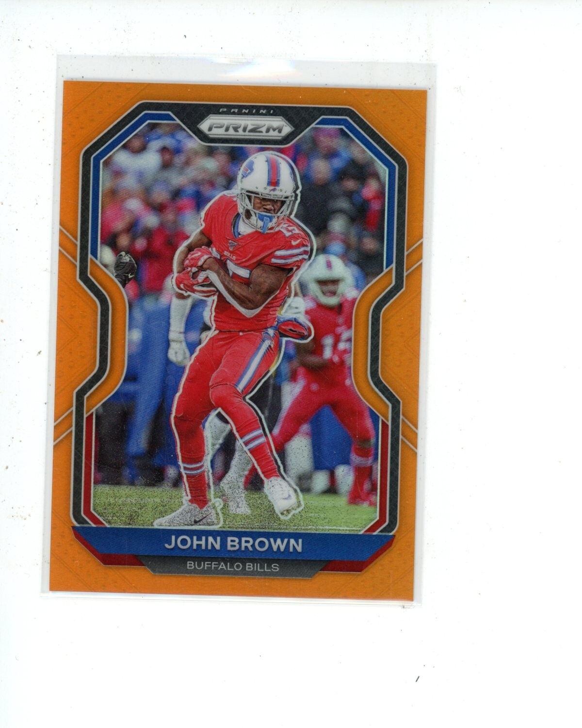 2020 Panini Prizm Orange Prizm #4 John Brown #d 106/249
