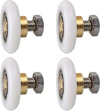 Shower Door Roller 4 Sets Shower Door Rollers Runners 23mm Diameter Bathroom ...