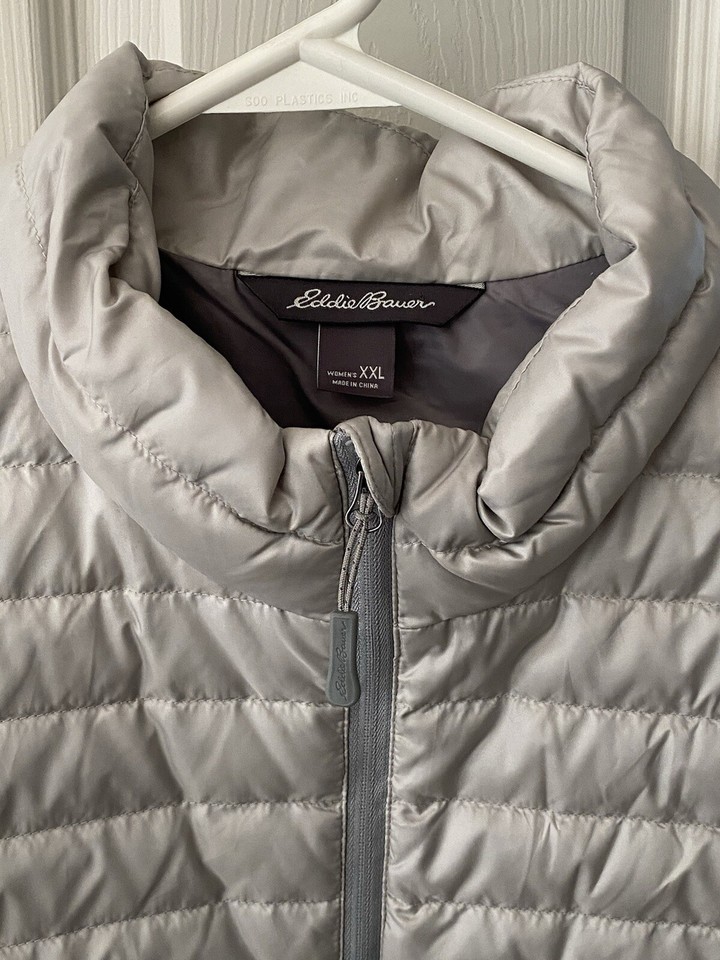 Eddie Bauer Vest Mens XXL EB700 Down Puffer Insulated Jacket Quilted