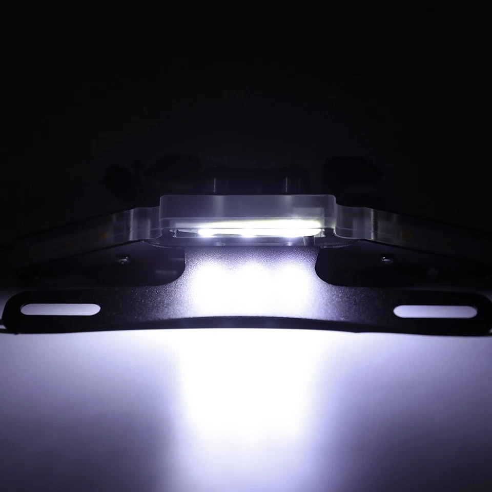 License Plate Holder LED Turn Signals For YAMAHA YZFR3 YZF-R25 MT-03 MT-25 15-24 - Image 2 of 4