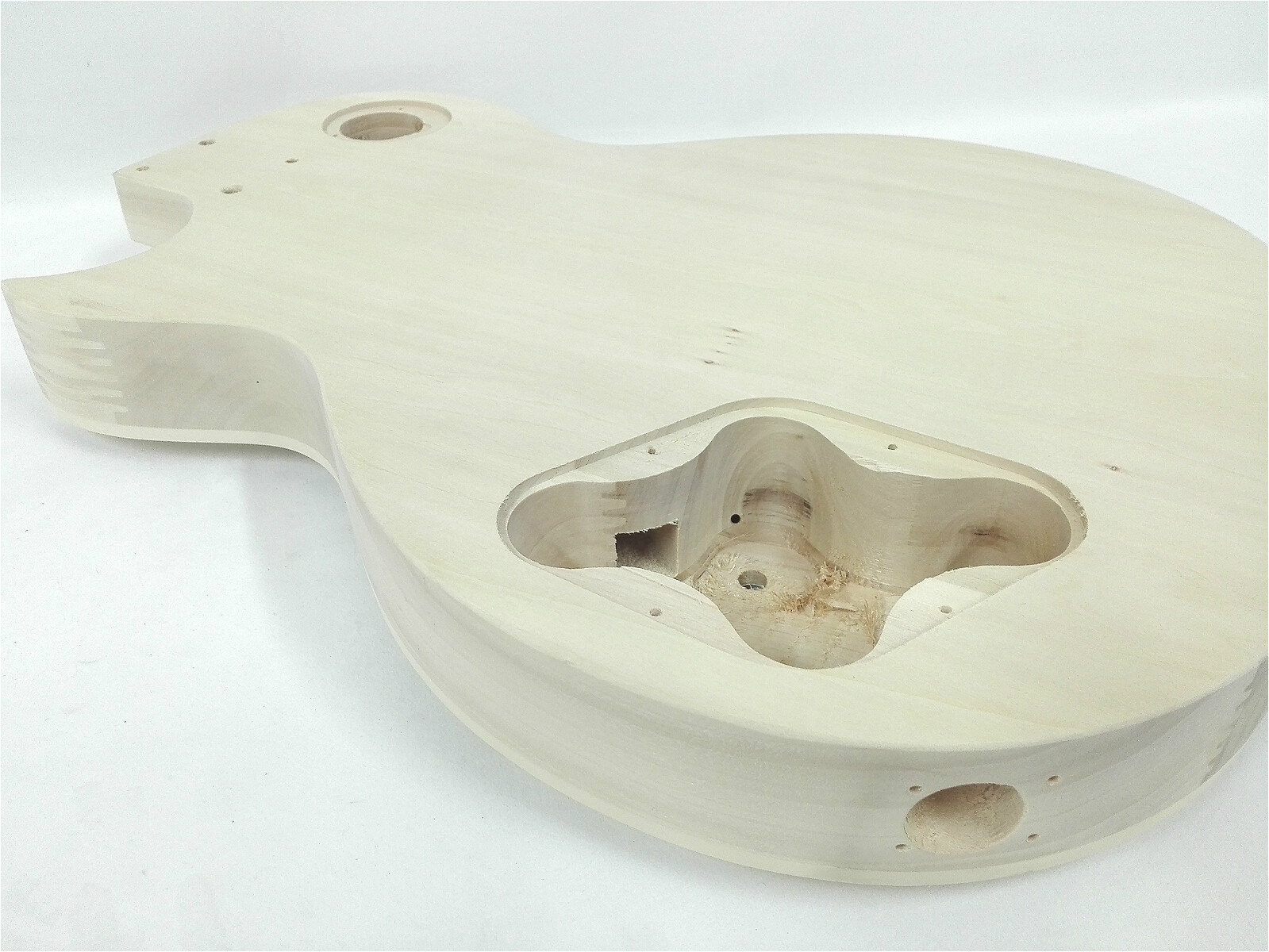 Totally NOSOLDERING Electric Guitar DIY Kit w/Flame Maple Veneer E