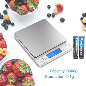 Digital Scale 0.1g Kitchen Food Gram Scale Electronic Weight ...
