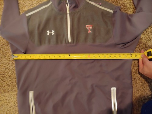 Mens Under Armour All Season Gear Long Sleeve 1/4 Zip Pullover Gray Sz Large - Picture 8 of 10