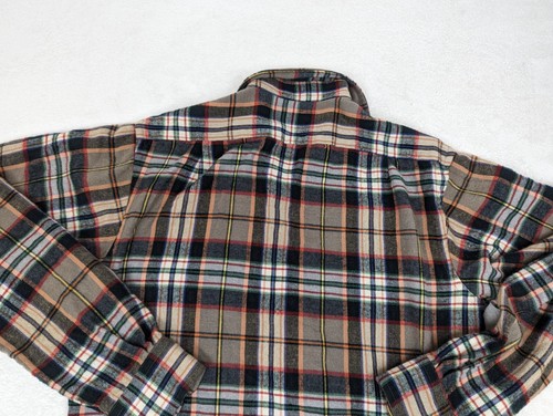 Wm Klein Button Up Shirt Adult Med Plaid Long Sleeve Casual Men - Picture 13 of 14