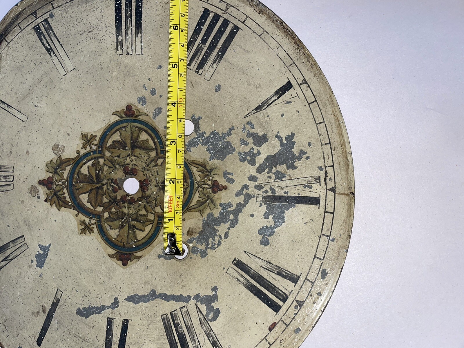 Pair Of Antique English Clock Dials eBay