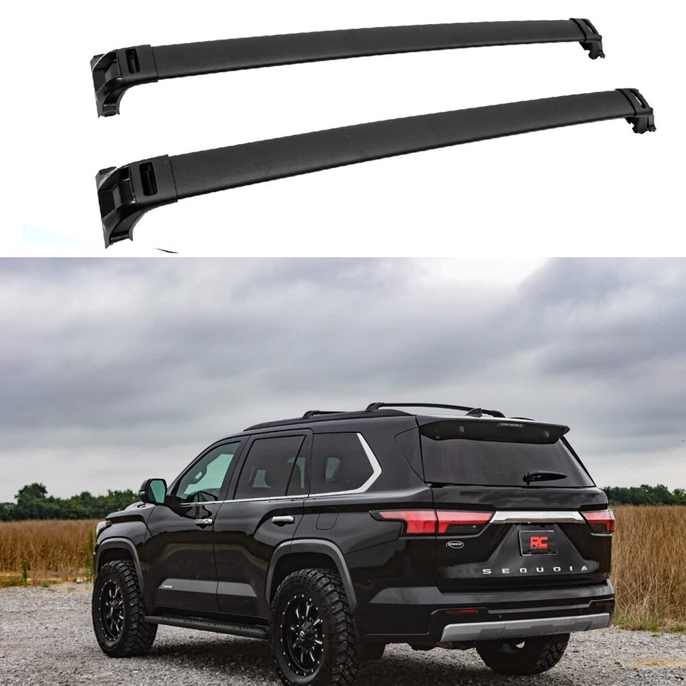 Cross Bars for Toyota Sequoia 2023-2024 Rails Replace OEM PT767