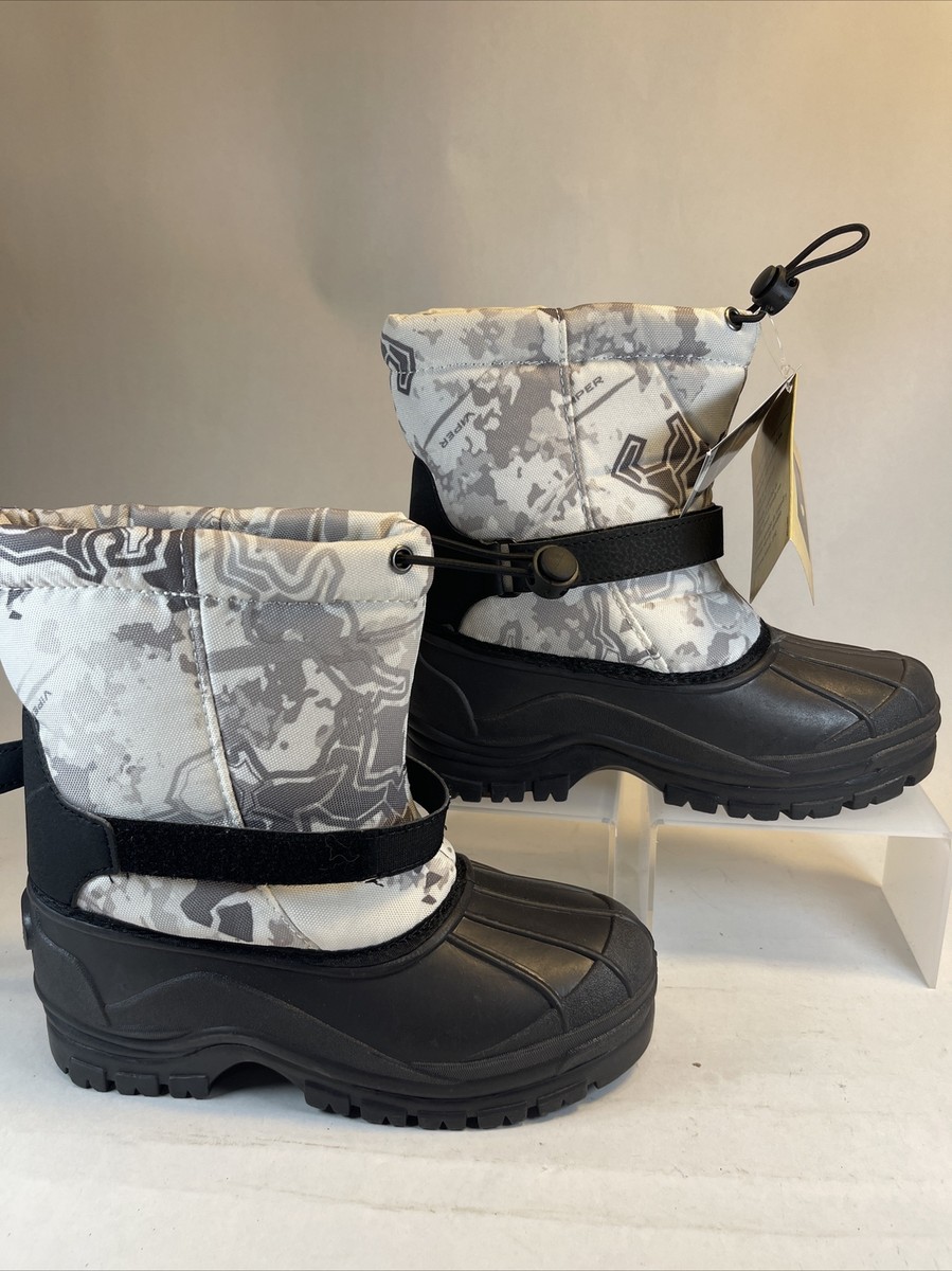 Red Head Boots -Thinsulate Size 3M- Timber Camo Youth