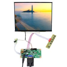 VGA LCD Controller Board 10.4" LTD104EDZS 1024x768 WLED Backlight LCD Screen