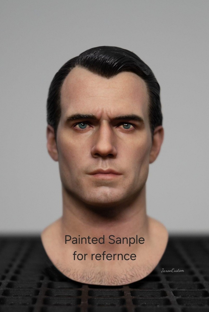 Custom 1/6 Figure Bvs Henry Cavill Superman By Jaxon Xu Unpainted