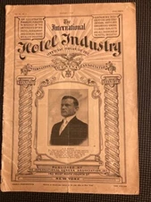 The International Hotel Industry International Geneva Association 1915 Publicati