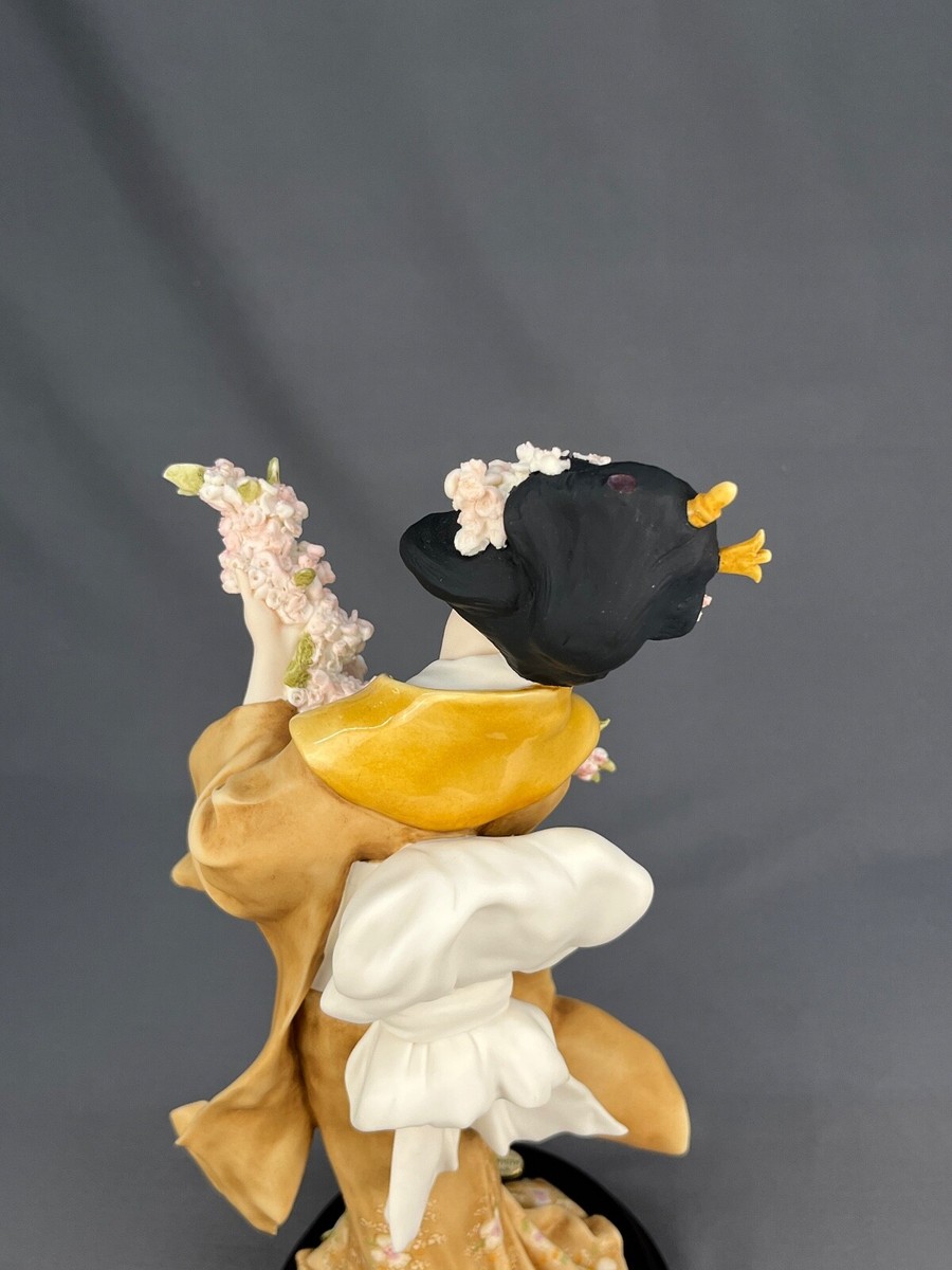 Madam Butterfly 陶器 置物 Giuseppe Armani 