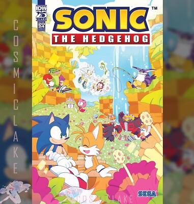 SONIC THE HEDGEHOG ANNUAL #1 1:10 INC RATIO ATA VARIANT   