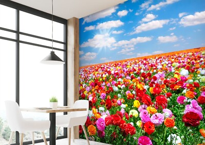 3D Rose Garden 1551 Wallpaper Mural Wall Print Wall Wallpaper Murals US Coco