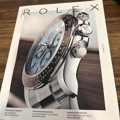 ロレックスマガジン ROLEX magazine issue 01 ロレックスマガジン第1号 ROLEX MAGAZINE issue 1