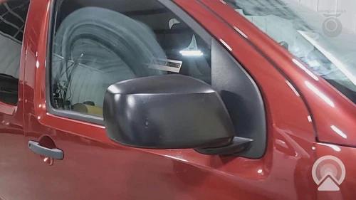 05-21 Nissan Frontier OEM Right Passenger Door Mirror (Manual) (Textured Black)