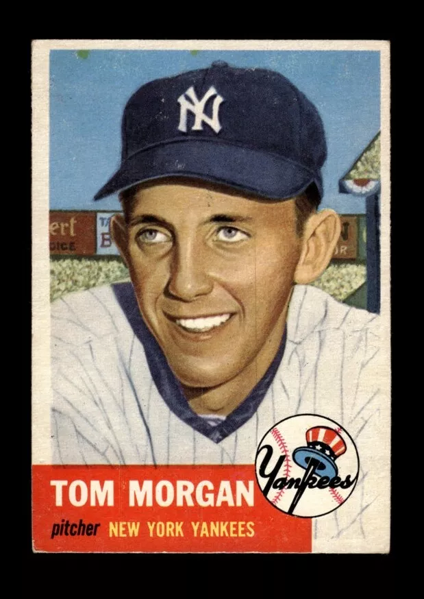 Tom Morgan trading card