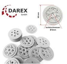 100 insulation plates Ø 60 mm insulation discs insulation holder dowel plate disc