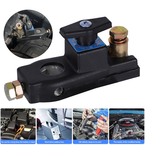 2PC Car Battery Disconnect Isolator Cut Off Switch Battery Terminal Anti-leakage - Bild 3 von 12