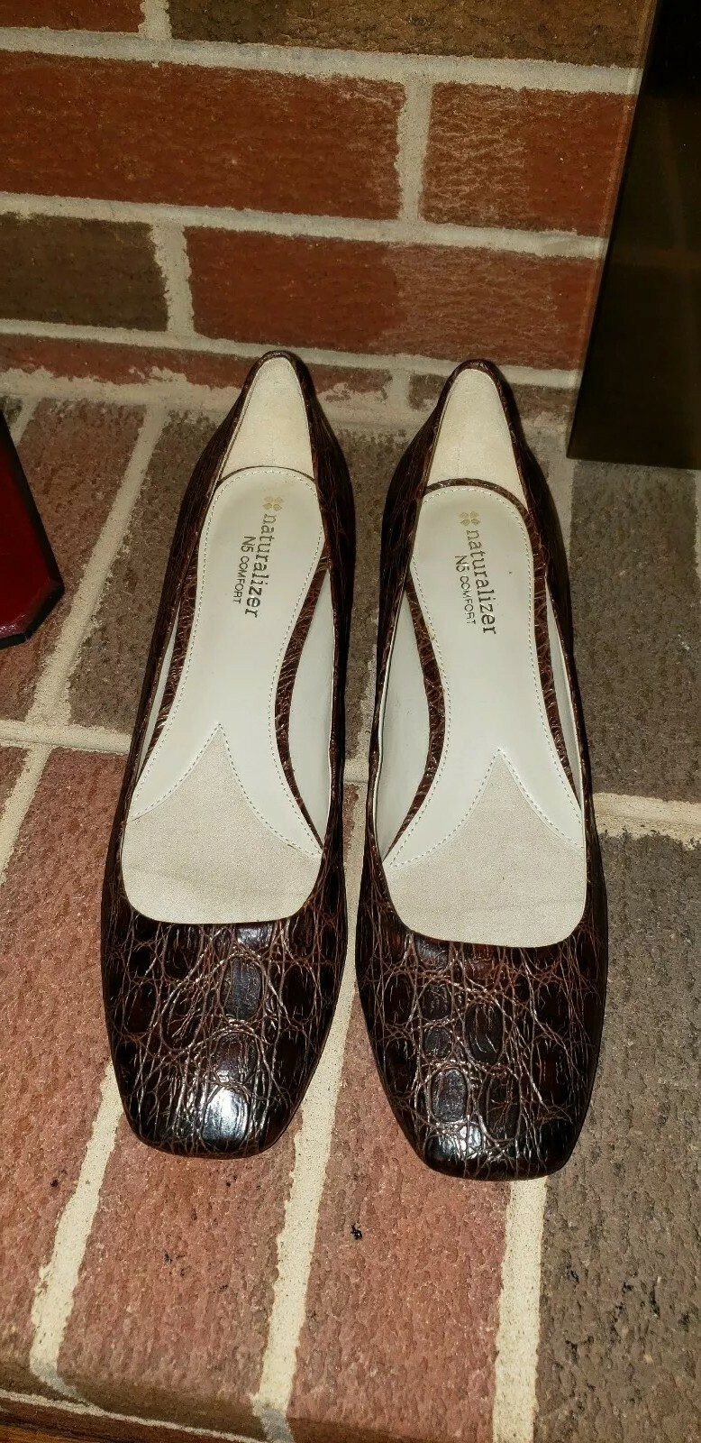 Sandales Dos Femme Naturalizer N5 Comfort Hamilton En Daim Noir, Taille 9 M, Occasion Très Bon état