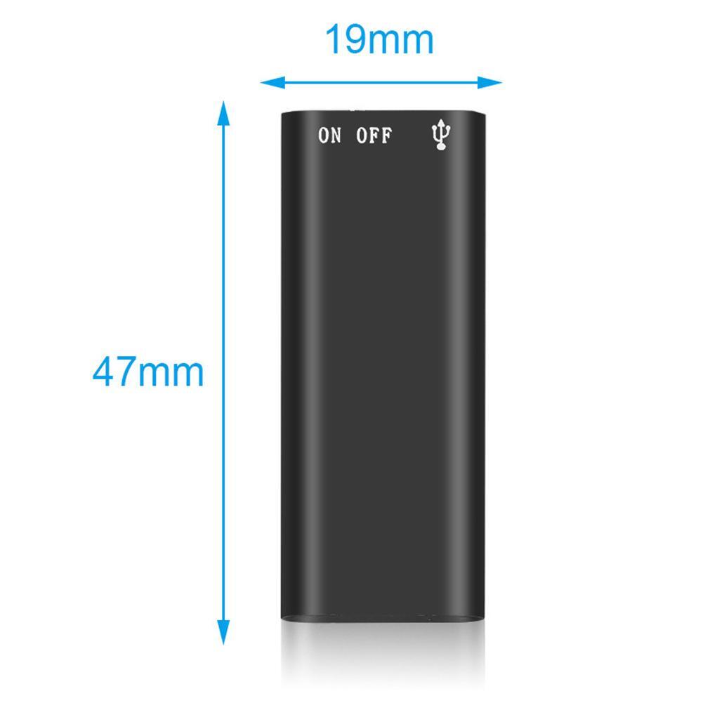 USB Drive Mini Voice Recorder Covert Audio High Definition Recording Devic IKL
