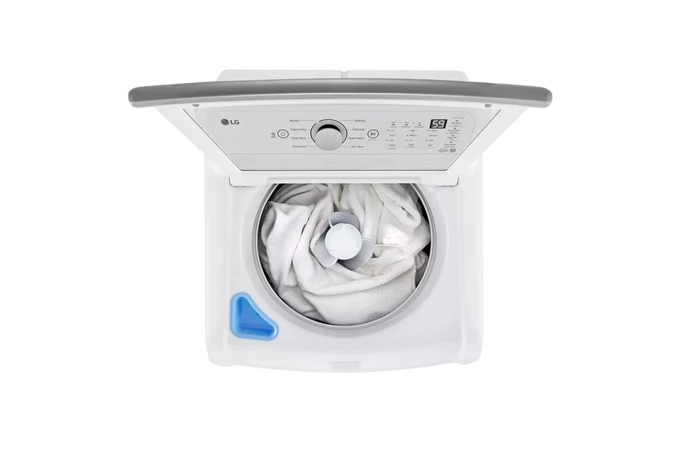 Lavadora inteligente de carga superior agitadora LG TurboWash 3D 4,8 pies cúbicos Foto 4 de 4