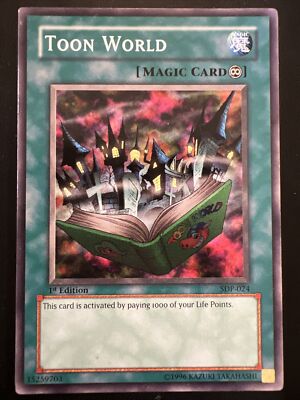 Yu-Gi-Oh! TCG Toon World Starter Deck Pegasus SDP-024 1st Edition Common | eBay Yu-Gi-Oh! TCG Toon World Starter Deck Pegasus SDP-024 1st Edition Common | eBay
