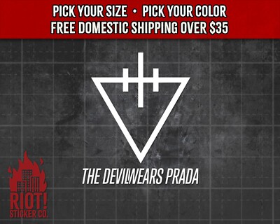 The Devil Wears Prada Vinyl Decal for Car Sticker for Laptop Heavy Metal  Emo