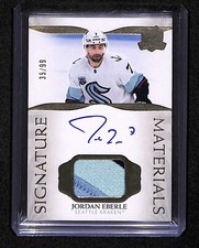 21/22 The Cup - Jordan Eberle Signatures Materials Patch Auto /99