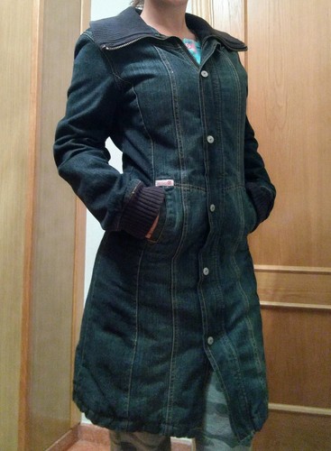 Abrigo largo vaquero mujer Talla S | eBay