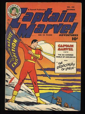 Captain Marvel Adventures #103 FN- 5.5 Fawcett 1949 | eBay