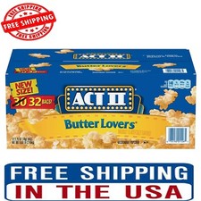 ACT II Butter Lovers Microwave Popcorn 2.75 oz., 32 pk. FREE SHIPPING