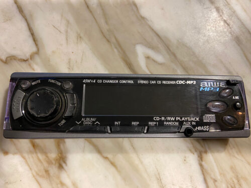 AIWA CDC-MP3  STEREO Detachable  FACEPLATE ONLY FACEPLATE AIWA  CDC-MP3 OEM - Afbeelding 1 van 12