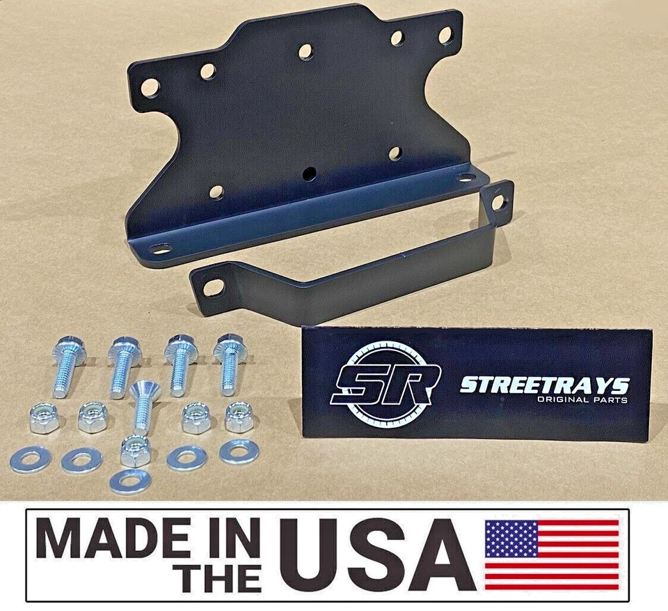 [SR] Winch Mount Plate Bracket 02-13 Can-Am Bombardier Outlander 400 500 650 800 - Image 2 of 4