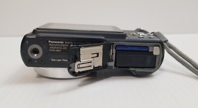 Panasonic Lumix DMC-TZ4 Digital Camera 10x Zoom 8.1MP Black/Gray