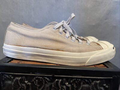 Jack Purcell Shoes Mens 7.5 Converse Beige Womens Size 9 Canvas Sneakers