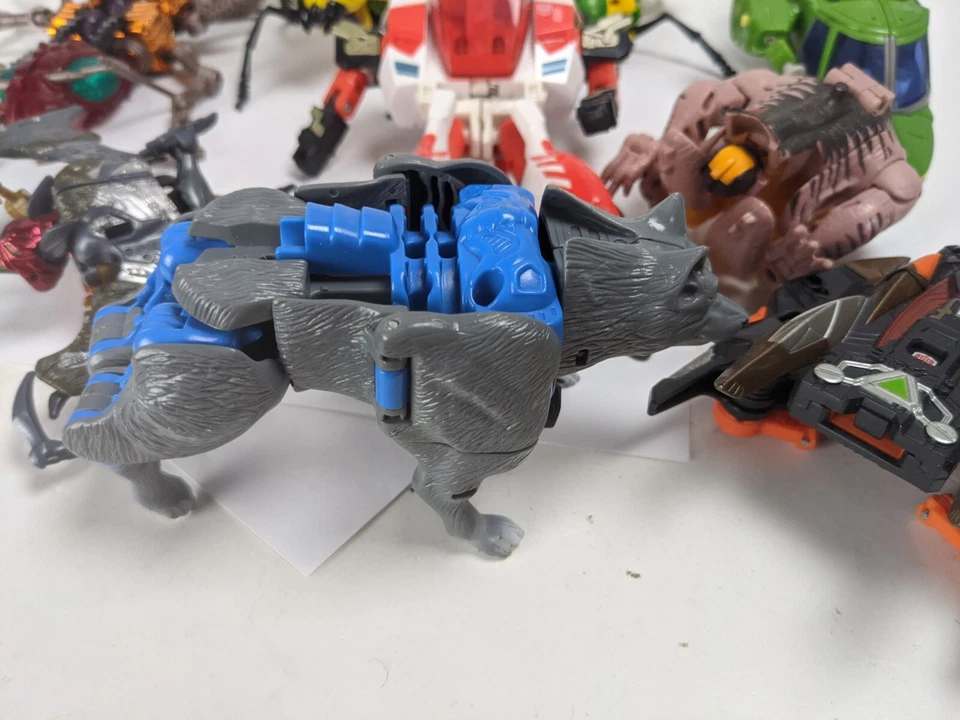 Hasbro Transformers Beast Wars Action Figure Lot Incomplete Dinobot Buzzsaw - Image 2 of 4