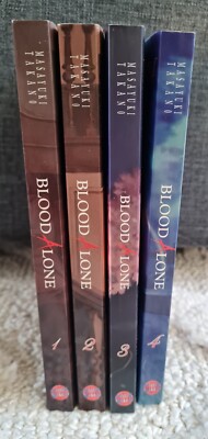 Blood Alone 1-4 v. Masayuki Takano in sehr gutem-gutem Zustand Manga/Anime/Comic