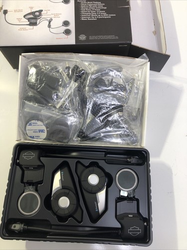 OEM HARLEY-DAVIDSON BOOM AUDIO 20S EVO BLUETOOTH Stereo Helmet Headset Dual Pack - Picture 4 of 10