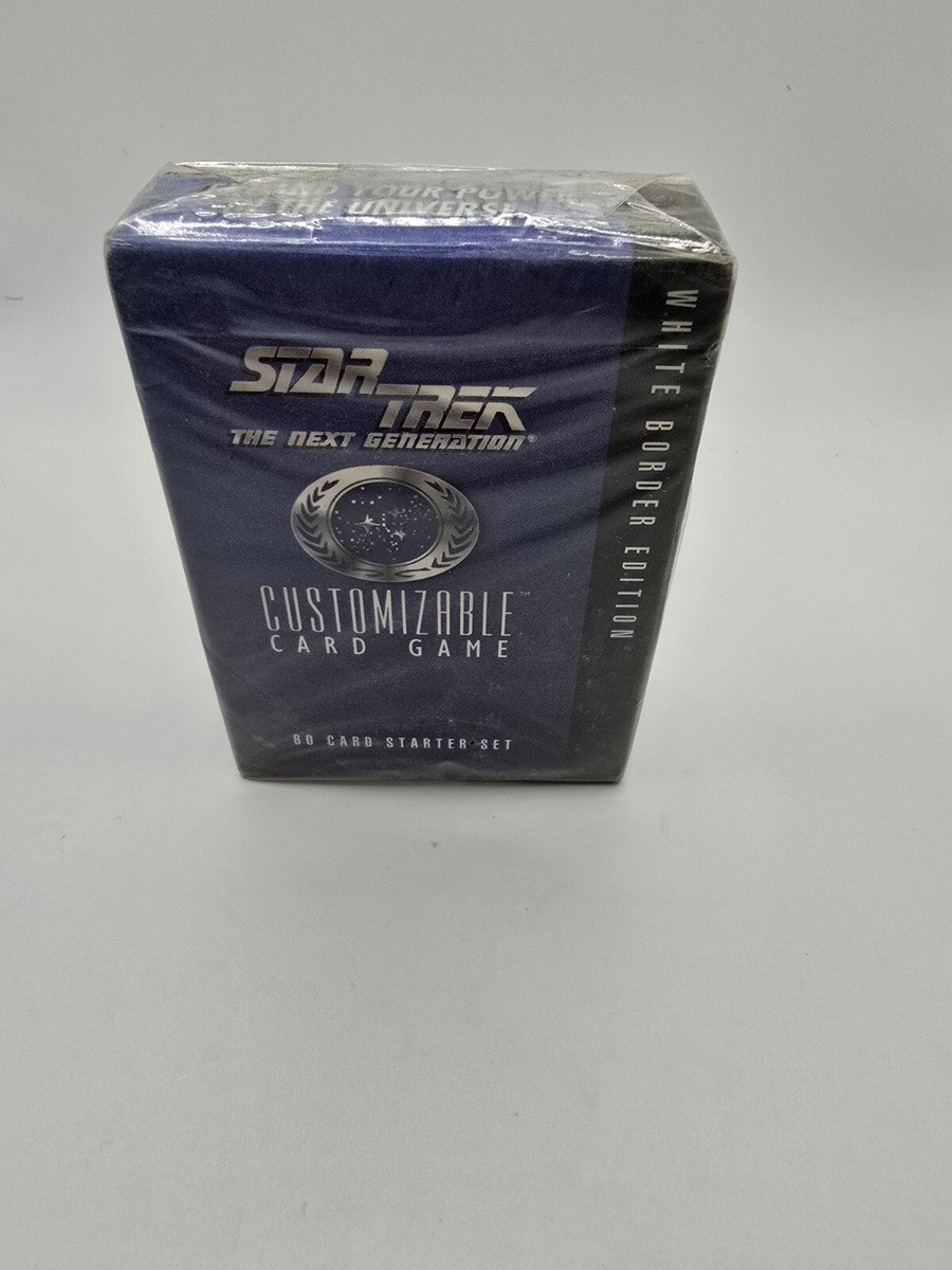 star trek the next generation customizable card game limited edition Star Trek Starter Deck White Border Decipher Inc along the way youll face countless hazards including malfunctioning holodecks 5C Limited Edition Star Trek