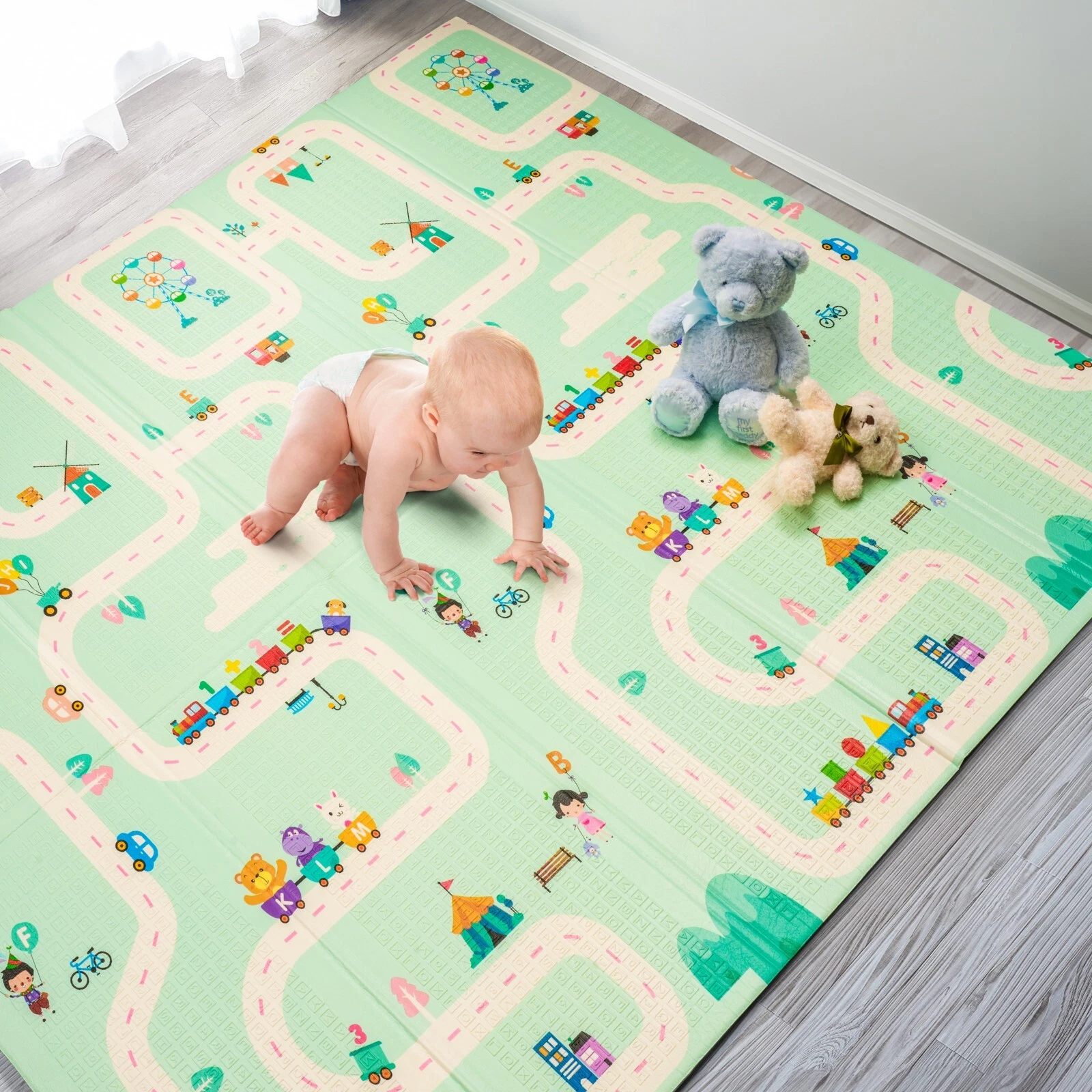 Sorbus Foldable Baby Play Mat, 78 Inch Kids Foam Mats, Waterproof Floor Play Mat
Opens in a new wind