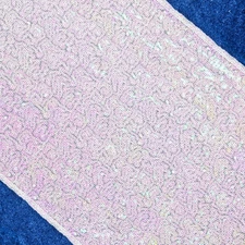 Iridescent Sequin Table Runner - Sparkling Decor for Weddings, Parties, and Even