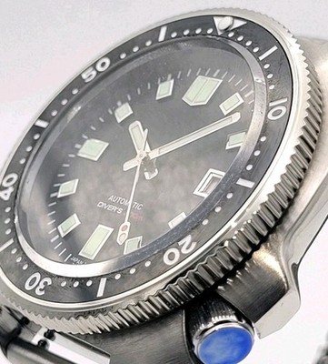 New AUTOMATIC 'WILLARD' JAPAN SEIKO TMI NH35 MILANESE  SAPPHIRE CERAMIC WATCH
