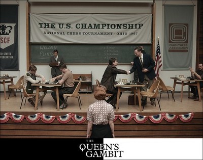 QUEENS GAMBIT (2020) 11x14 Lobby Card Art Print #5
