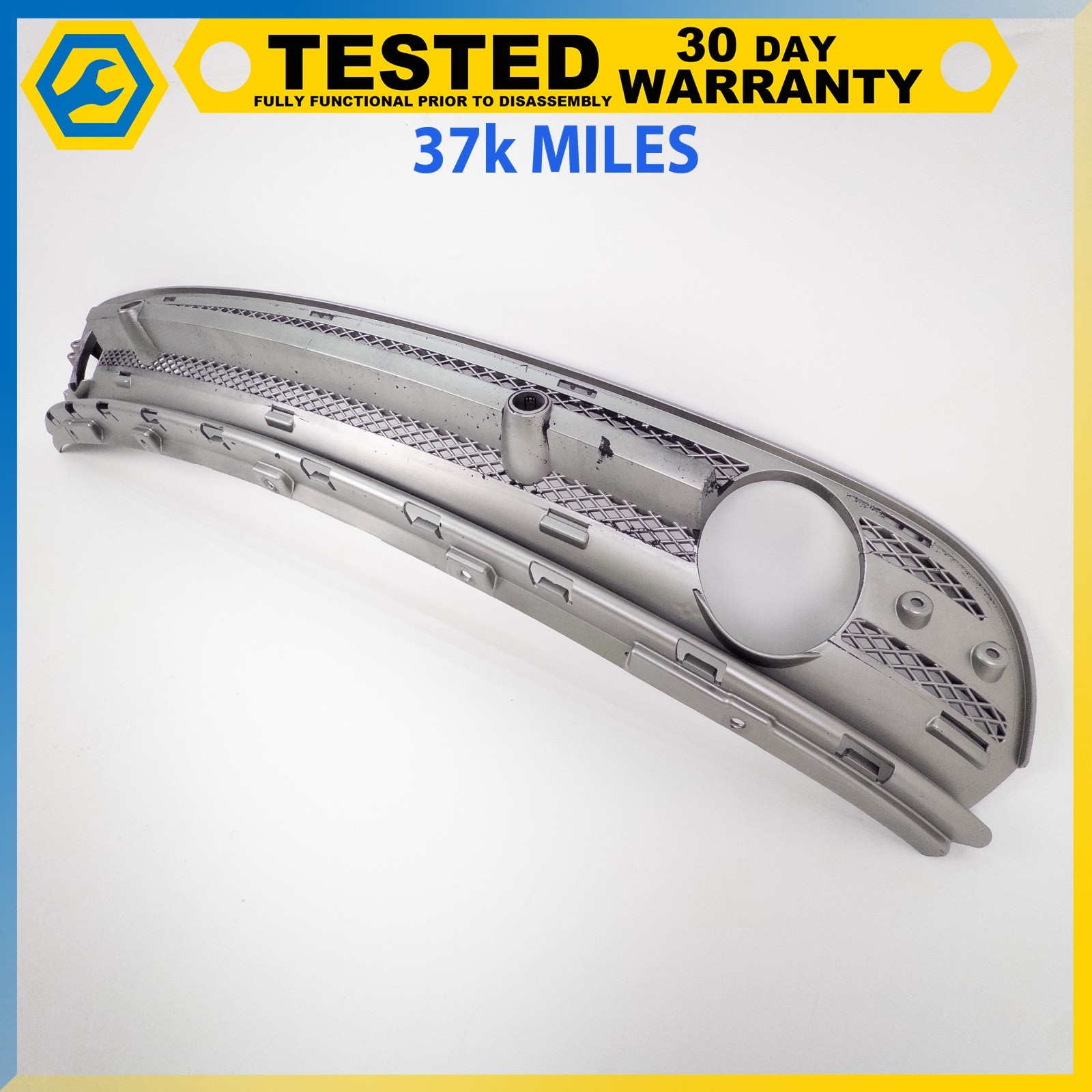 05-12 ASTON MARTIN DB9 REAR BUMPER GRILLE EXHAUST MUFLER COVER PANEL OEM